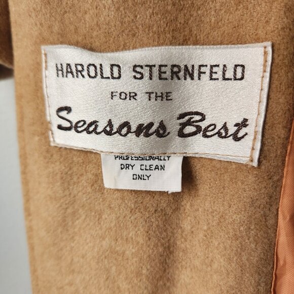 Luxury 70's Vintage Long Belted Trench Coat - Picture 5 of 9